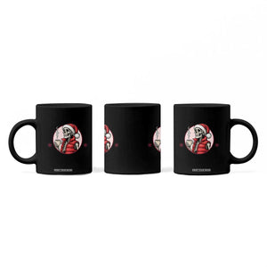 Funny Skeleton Christmas Coffee Mug Ho Ho Hold Your Breath Radiolocy Dept TS14 Print Your Wear