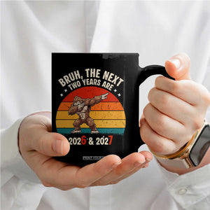 67 New Year Coffee Mug Funny Six Seven Bruh Bigfoot Meme TS14 Print Your Wear
