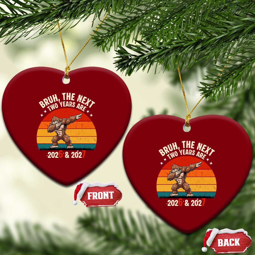 67 New Year Ceramic Ornament Funny Six Seven Bruh Bigfoot Meme TS14 Print Your Wear