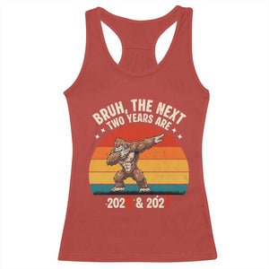 67 New Year Racerback Tank Top Funny Six Seven Bruh Bigfoot Meme TS14 Red Print Your Wear