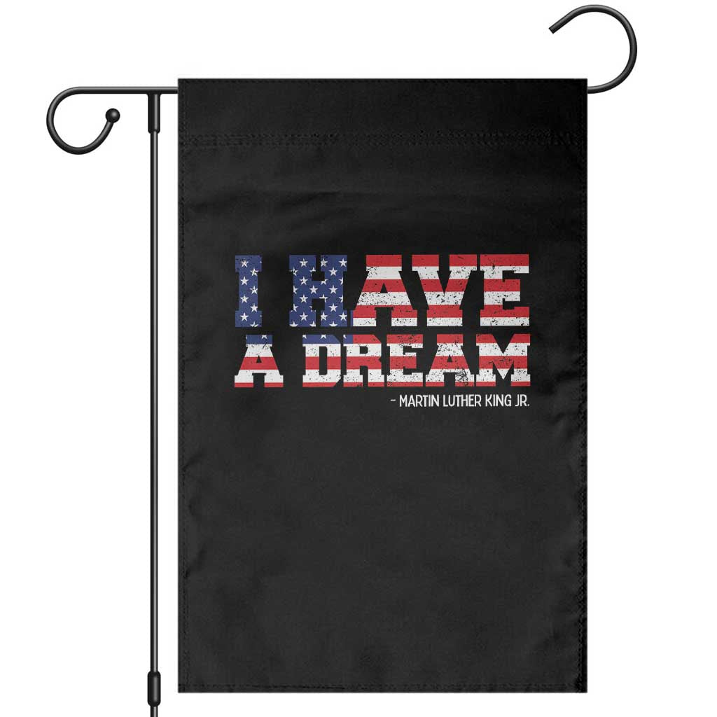 Martin Luther King Jr Garden Flag Black History African American TS14 Black Print Your Wear