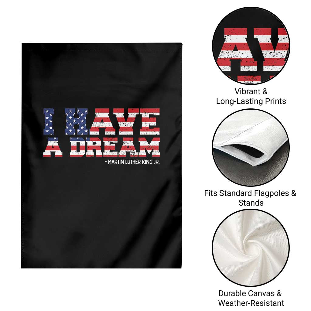 Martin Luther King Jr Garden Flag Black History African American TS14 Print Your Wear