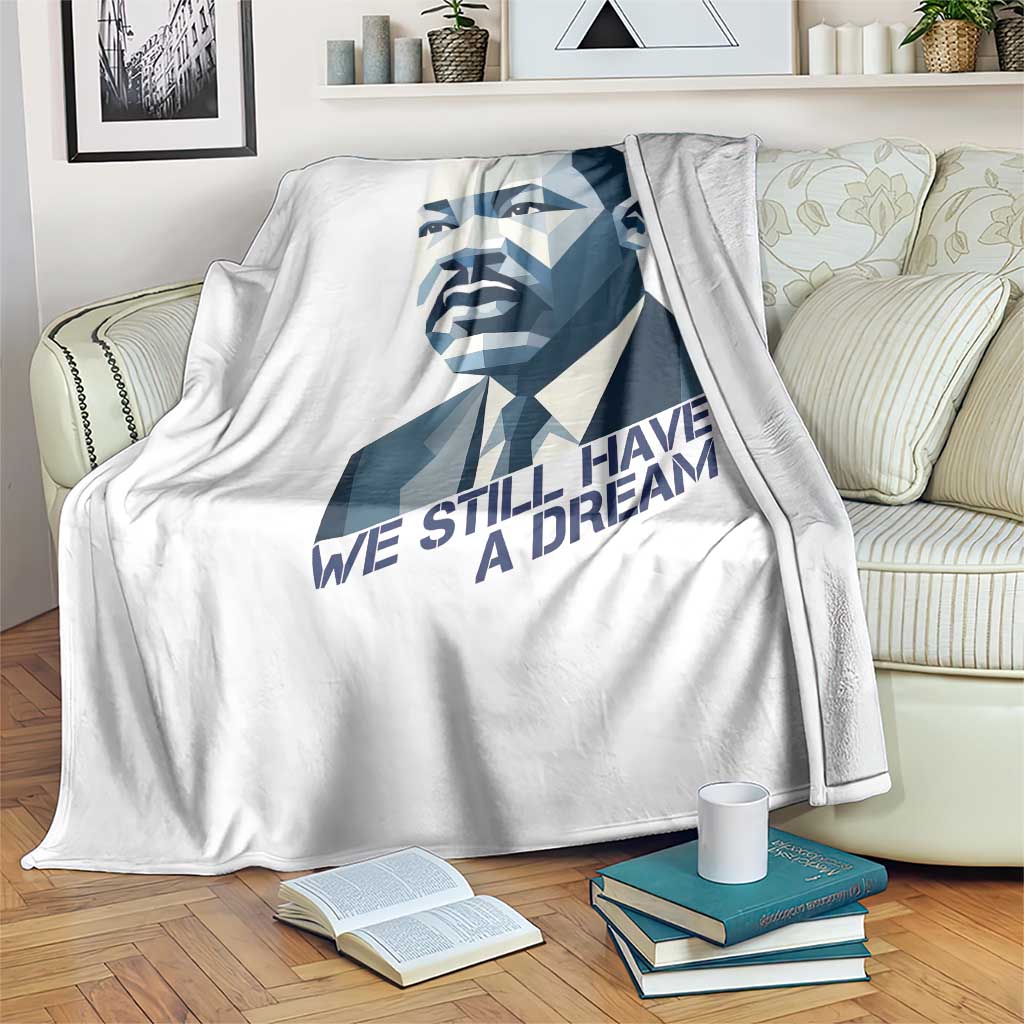 Martin Luther King Jr Throw Blanket We Still Have A Dream TS14 Print Your Wear