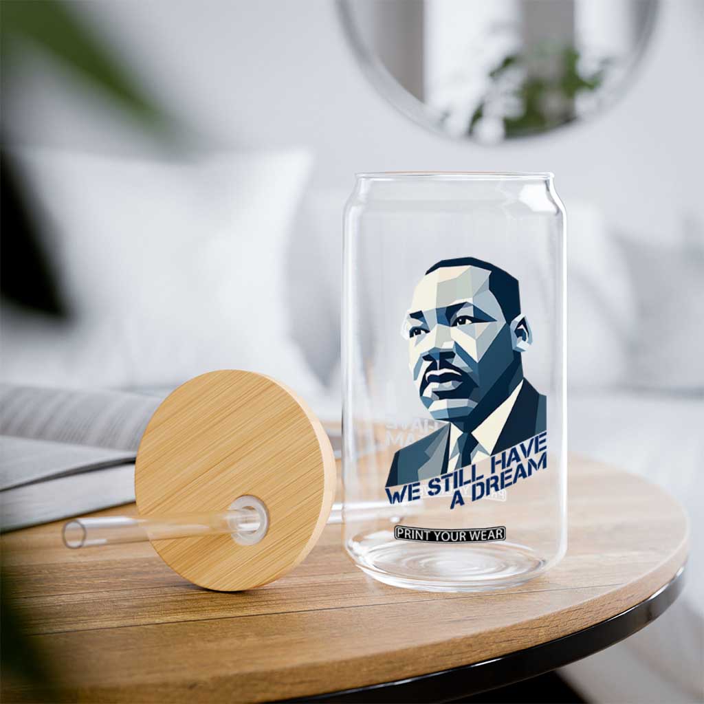 Martin Luther King Jr Glass Can We Still Have A Dream TS14 Print Your Wear