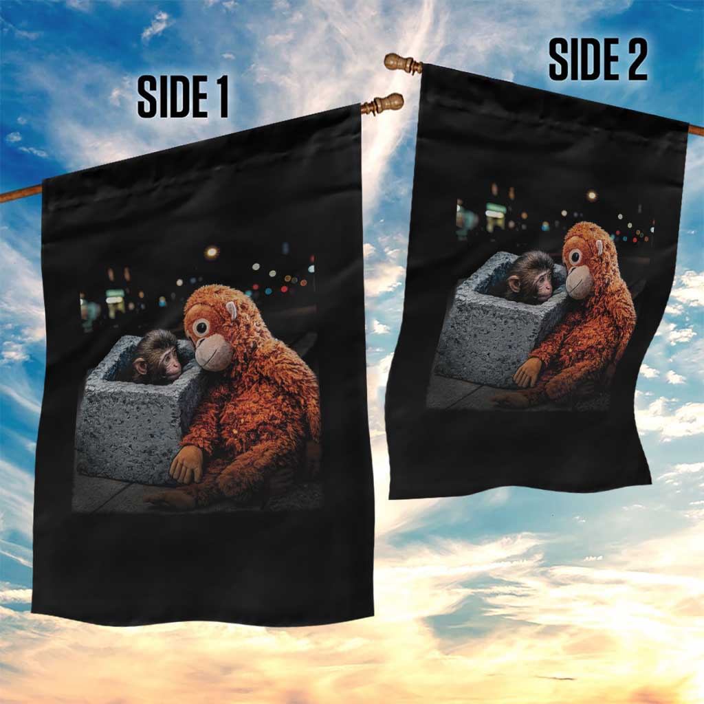 Punch Mokey Garden Flag Viral Trend Baby Monkey Streets Meme TS14 Print Your Wear