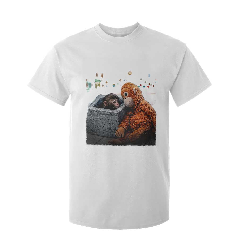 Punch Mokey T Shirt For Kid Viral Trend Baby Monkey Streets Meme TS14 White Print Your Wear