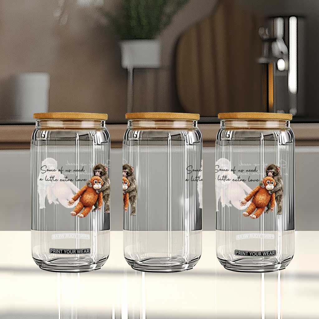 Punch Mokey Glass Can Some Of Us Need a Little Extra Love TS14 Print Your Wear