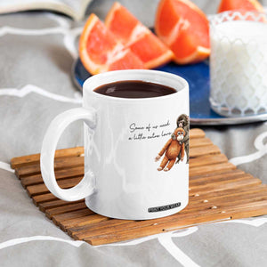 Punch Mokey Coffee Mug Some Of Us Need a Little Extra Love TS14 Print Your Wear