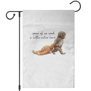 Punch Mokey Garden Flag Viral Trend Baby Monkey Meme TS14 White Print Your Wear