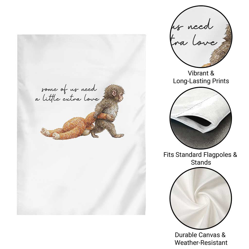 Punch Mokey Garden Flag Viral Trend Baby Monkey Meme TS14 Print Your Wear