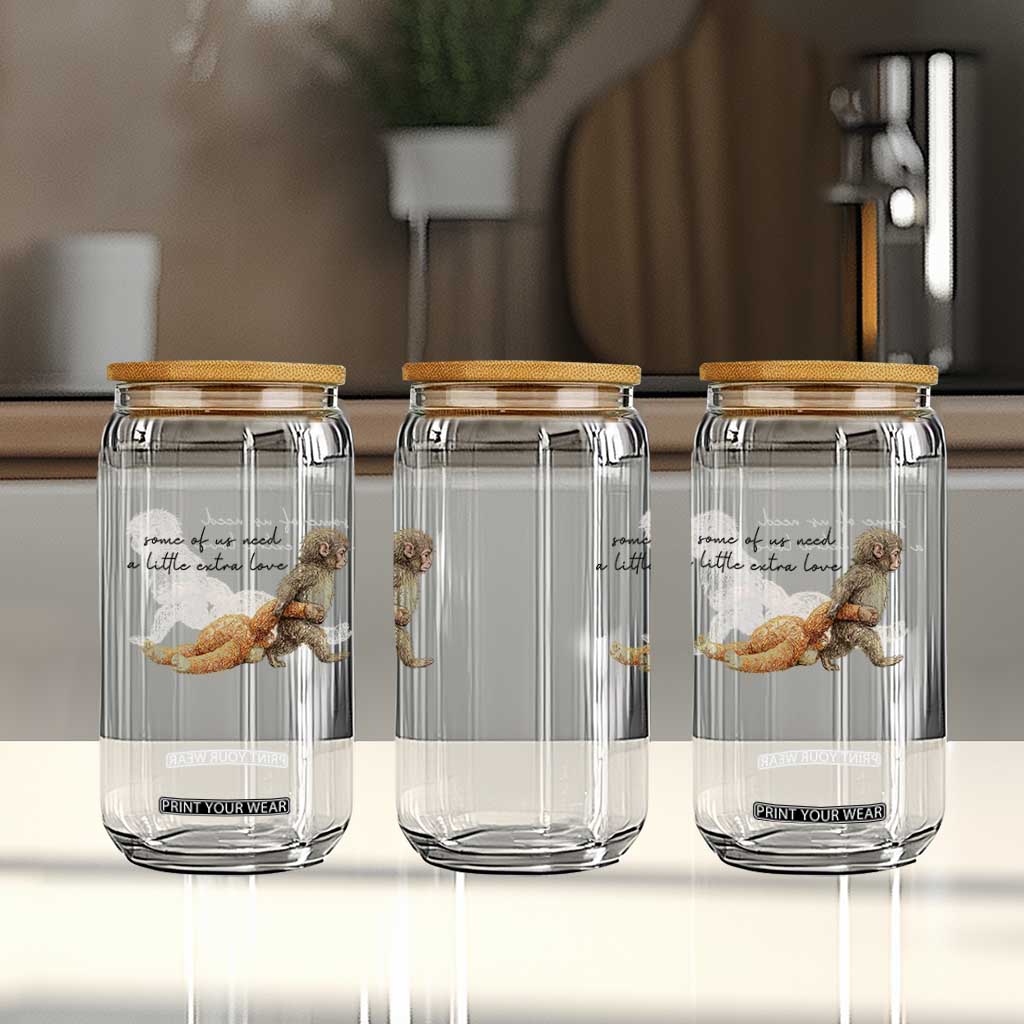 Punch Mokey Glass Can Viral Trend Baby Monkey Meme TS14 Print Your Wear