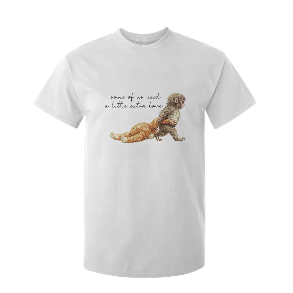Punch Mokey T Shirt For Kid Viral Trend Baby Monkey Meme TS14 White Print Your Wear