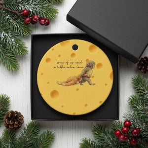 Punch Mokey Ceramic Ornament Viral Trend Baby Monkey Meme TS14 1pc Yellow Cheese Print Your Wear