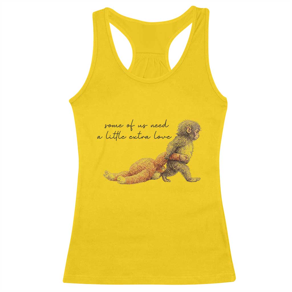 Punch Mokey Racerback Tank Top Viral Trend Baby Monkey Meme TS14 Daisy Print Your Wear