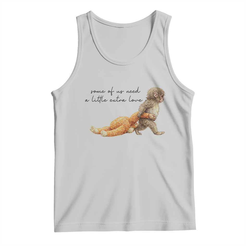 Punch Mokey Tank Top Viral Trend Baby Monkey Meme TS14 Ash Print Your Wear