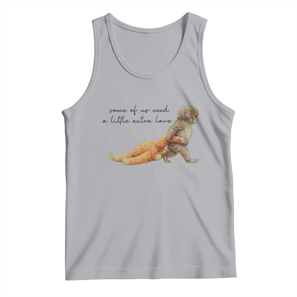 Punch Mokey Tank Top Viral Trend Baby Monkey Meme TS14 Athletic Heather Print Your Wear