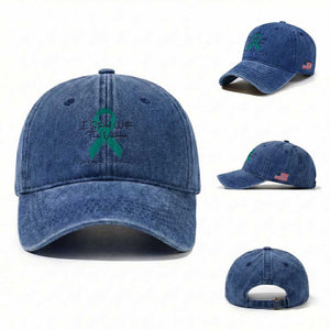 Sexual Assault Awareness Washed Cotton Baseball Cap I Stand With The Victims TS14 Washed Cap Universal Fit Royal Blue Print Your Wear