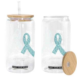 Sexual Assault Awareness Glass Can You Are Not Alone TS14 Print Your Wear