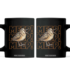 Woodcock Meep Coffee Mug Funny Nature Lover TS14 Black Print Your Wear