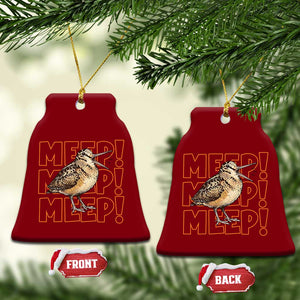 Woodcock Meep Ceramic Ornament Funny Nature Lover TS14 Print Your Wear