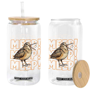Woodcock Meep Glass Can Funny Nature Lover TS14 Print Your Wear