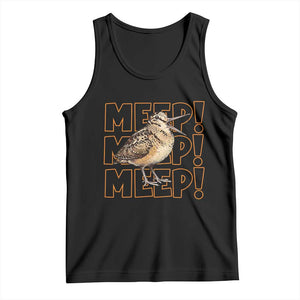 Woodcock Meep Tank Top Funny Nature Lover TS14 Black Print Your Wear