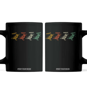 Meep Woodcock Coffee Mug Retro Timberdoodle Wildlife TS14 Black Print Your Wear
