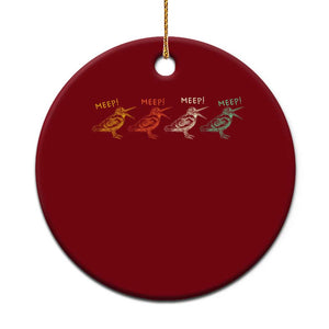 Meep Woodcock Ceramic Ornament Retro Timberdoodle Wildlife TS14 1pc Red Print Your Wear