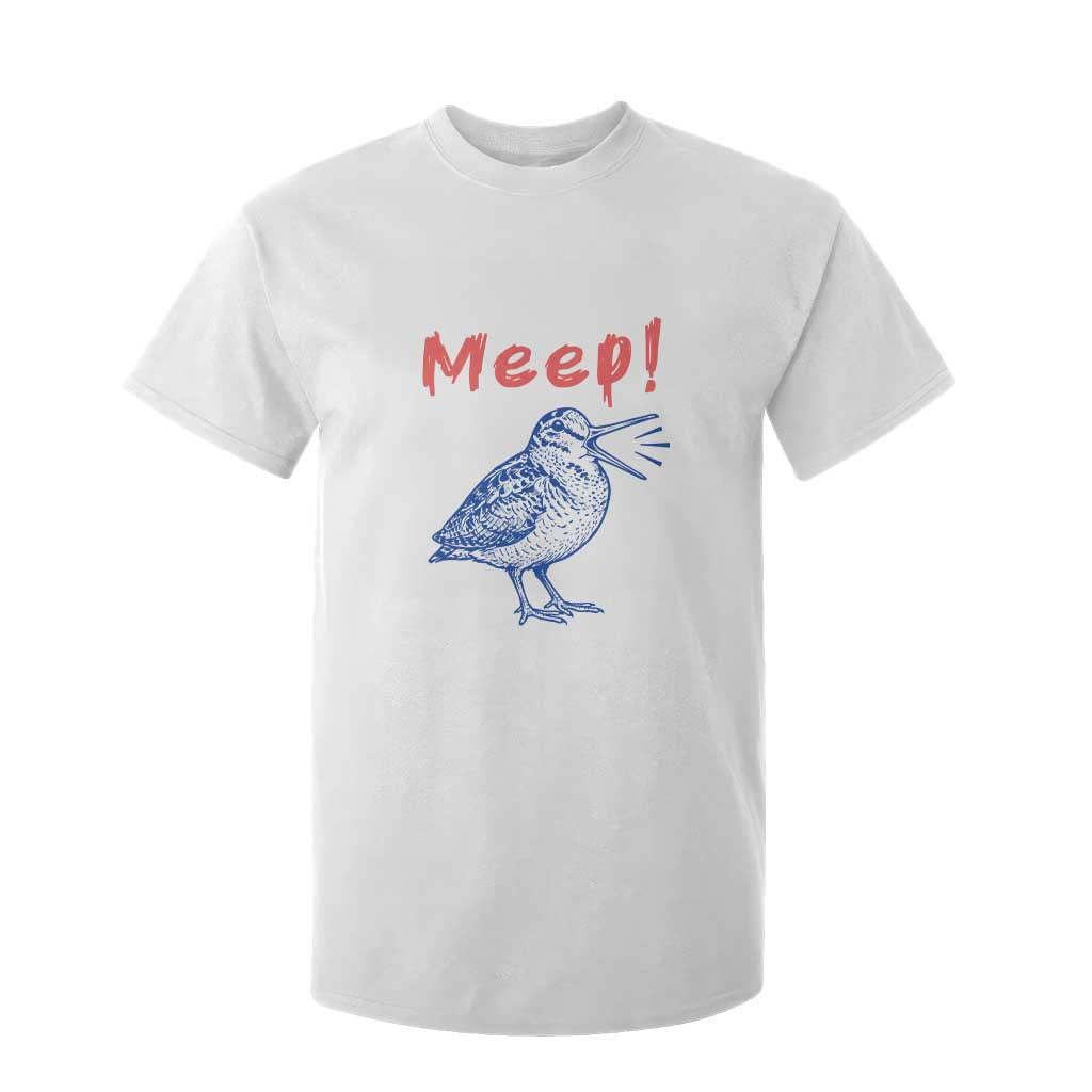 Meep Woodcock T Shirt For Kid Cute Bird Meme TS14 White Print Your Wear