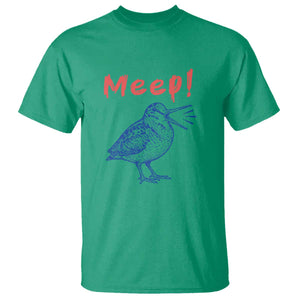 Meep Woodcock T Shirt Cute Bird Meme TS14 Irish Green Print Your Wear