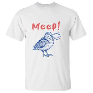 Meep Woodcock T Shirt Cute Bird Meme TS14 White Print Your Wear