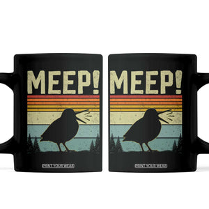 Meep Woodcock Coffee Mug Funny Nature Lover TS14 Black Print Your Wear