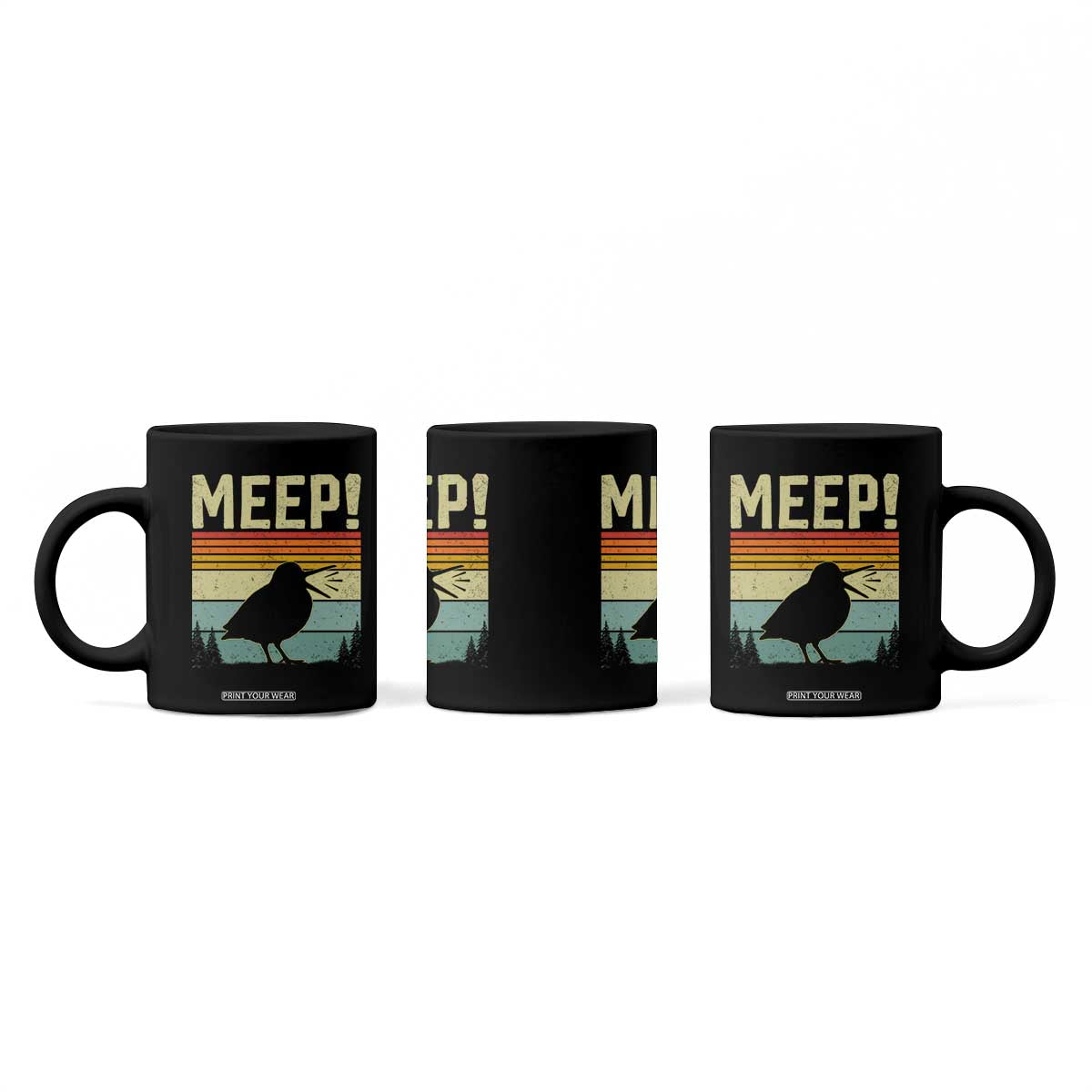 Meep Woodcock Coffee Mug Funny Nature Lover TS14 Print Your Wear