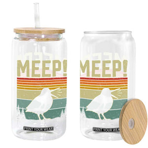 Meep Woodcock Glass Can Funny Nature Lover TS14 Print Your Wear