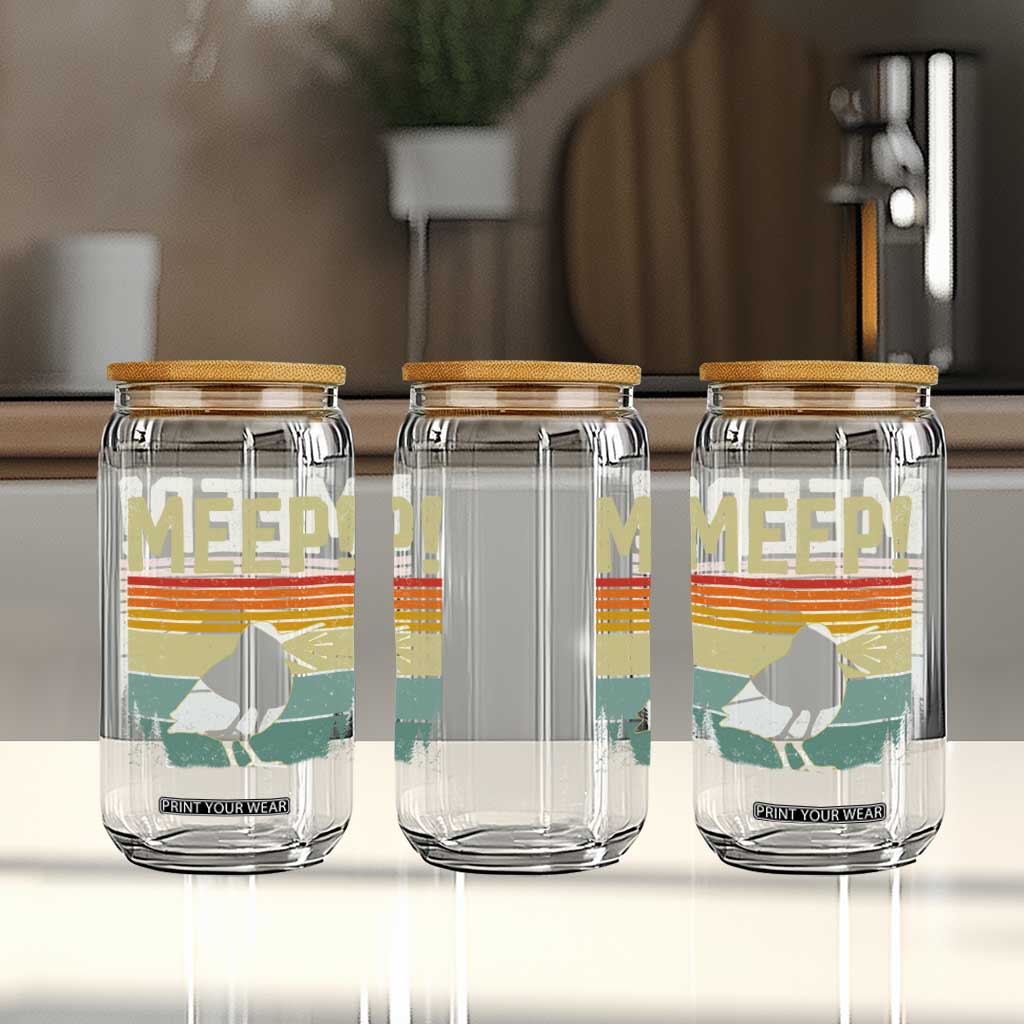 Meep Woodcock Glass Can Funny Nature Lover TS14 Print Your Wear