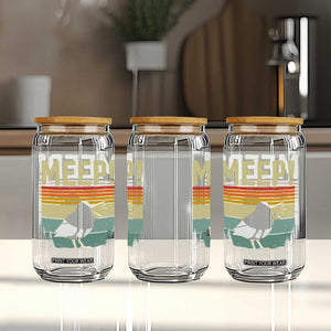 Meep Woodcock Glass Can Funny Nature Lover TS14 Print Your Wear
