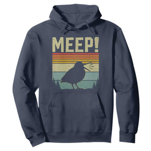 Meep Woodcock Hoodie Funny Nature Lover TS14 Navy Print Your Wear