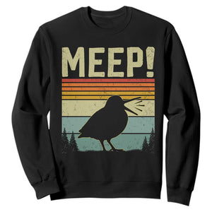Meep Woodcock Sweatshirt Funny Nature Lover TS14 Black Print Your Wear