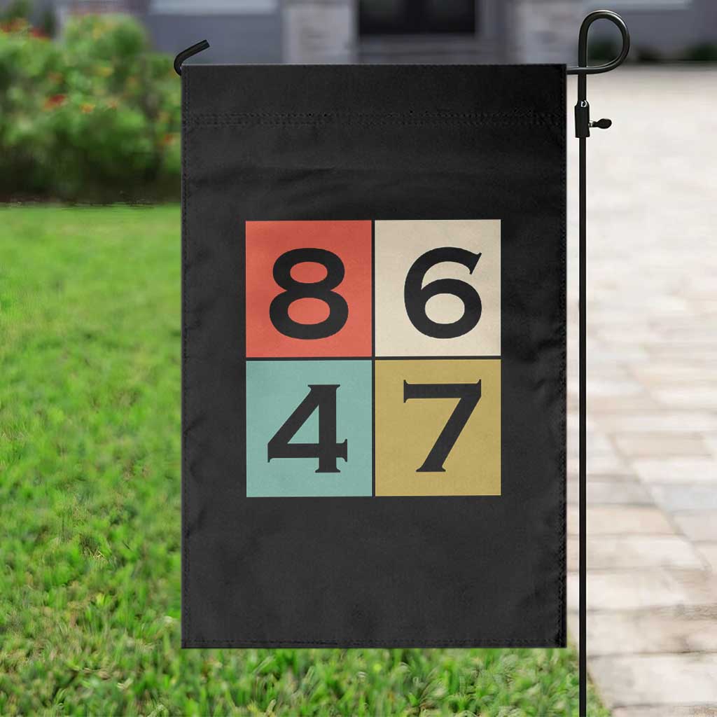 Retro Vintage 8647 Garden Flag Classic Vintage 80s Style TS14 Print Your Wear