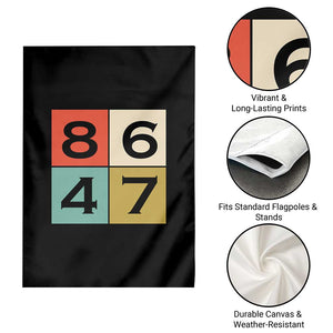 Retro Vintage 8647 Garden Flag Classic Vintage 80s Style TS14 Print Your Wear