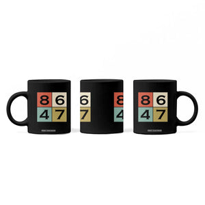 Retro Vintage 8647 Coffee Mug Classic Vintage 80s Style TS14 Print Your Wear