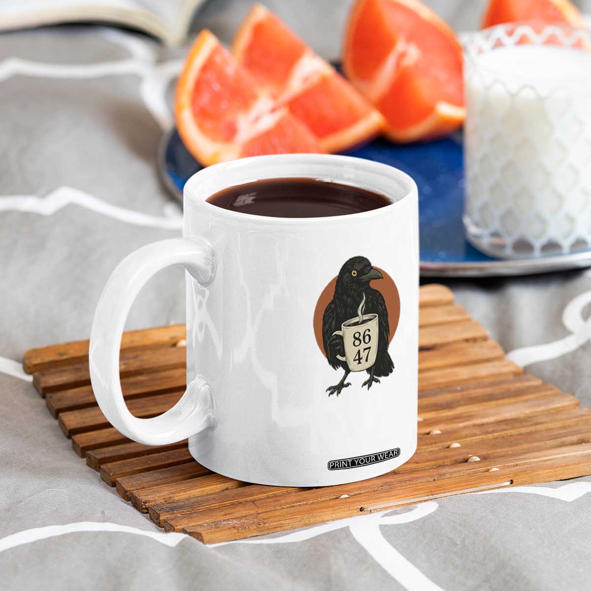 8647 Impeach Trump Coffee Mug Classic Vintage 80s Style TS14 Print Your Wear
