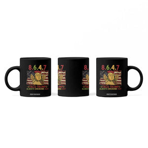 Funny 8647 Coffee Mug Taco Trump Always Chickens Out TS14 Print Your Wear