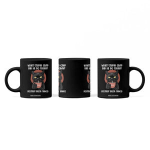 8647 Impeach Trump Coffee Mug Funny Black Cat Sarcastic Political TS14 Print Your Wear