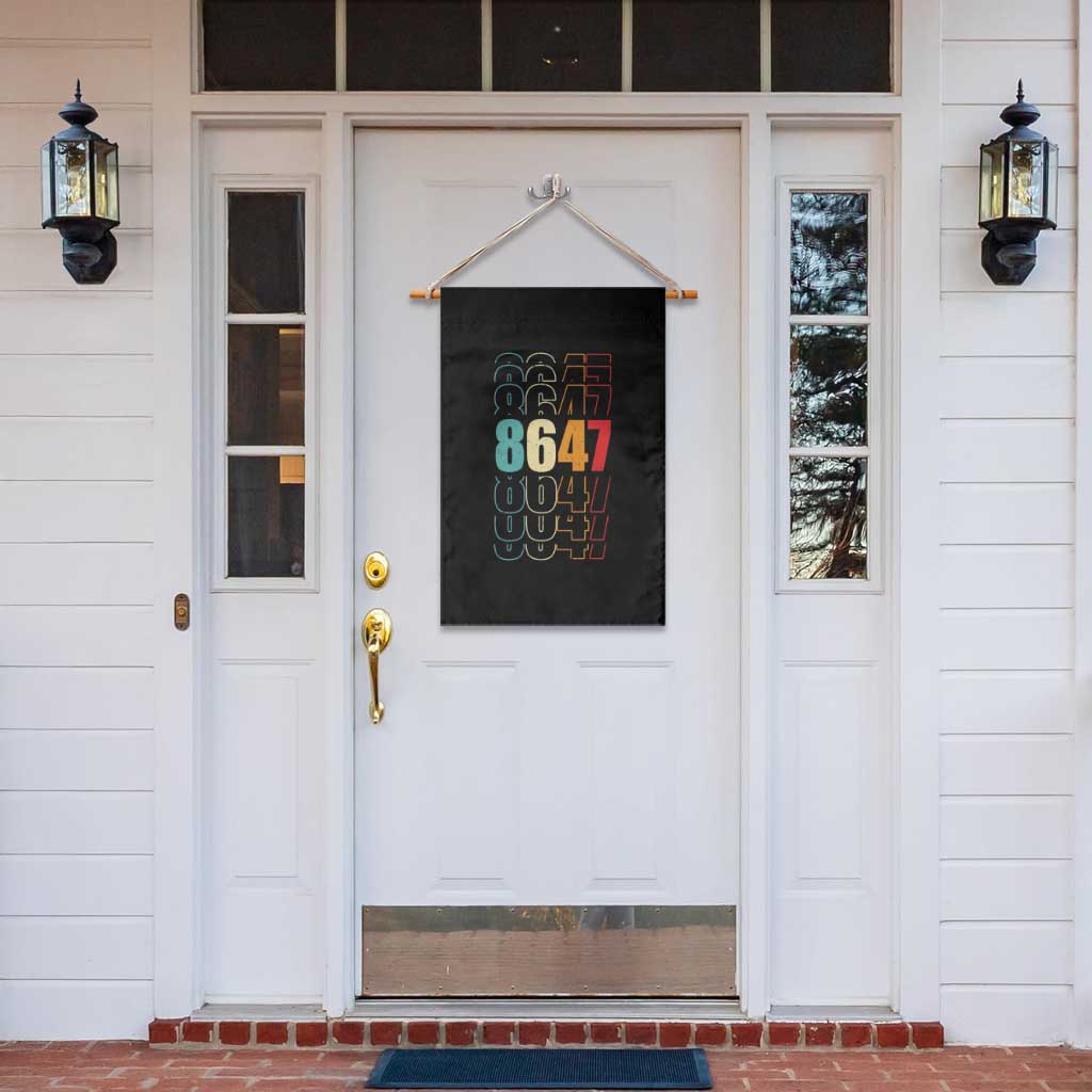 Retro Vintage 8647 Garden Flag Subtle Anti FDT TS14 Print Your Wear