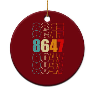 Retro Vintage 8647 Ceramic Ornament Subtle Anti FDT TS14 1pc Red Print Your Wear