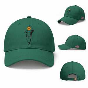 8647 Impeach Trump Baseball Cap Funny Black Cat Anti FDT TS14 Baseball Cap Universal Fit Irish Green Print Your Wear