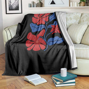 86 47 Boho Floral Matisse Throw Blanket No Kings Oligarchy FDT Political Protest TS14 Print Your Wear
