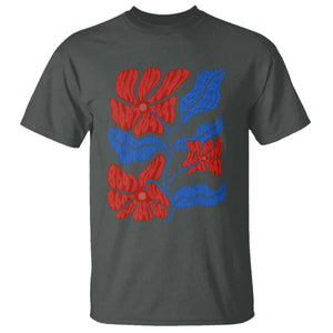 86 47 Boho Floral Matisse T Shirt No Kings Oligarchy FDT Political Protest TS14 Dark Heather Print Your Wear