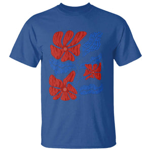 86 47 Boho Floral Matisse T Shirt No Kings Oligarchy FDT Political Protest TS14 Royal Blue Print Your Wear